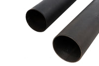 HARLEY Auspuff Drag Pipe Set schwarz Shotgun Style passend für 1986-2006 FXST,