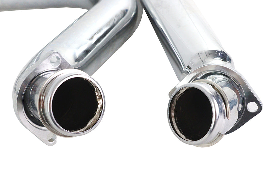 HARLEY Wyatt Gatling Auspuff Drag Pipe Set Down Slash Shorty passend für 1984-2006 FXST,