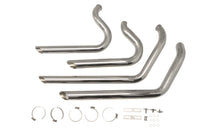 HARLEY Exhaust Drag Pipe Set Short Shots Chrome fits FXST 2007-2016