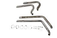 HARLEY Exhaust Drag Pipe Set Short Shots Chrome fits FXST 2007-2016