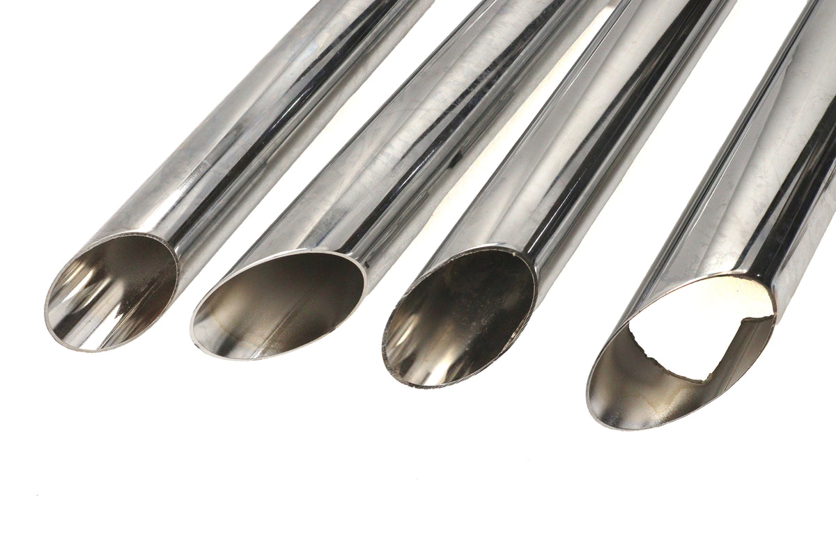 HARLEY Exhaust Drag Pipe Set Short Shots Chrome fits FXST 2007-2016