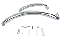 HARLEY Wyatt Gatling Street Sweeper Auspuffrohrsatz Chrom passend für 1986-2006 FXST,