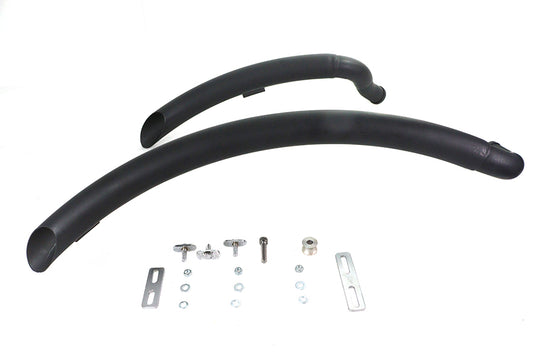 HARLEY Wyatt Gatling Street Sweeper Auspuffrohrsatz Schwarz Passend für 1986-2006 FXST,