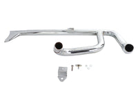 HARLEY Wyatt Gatling 2:1 Fishtail Auspuffkrümmer Chrom, passend für 1985-2003 XL,