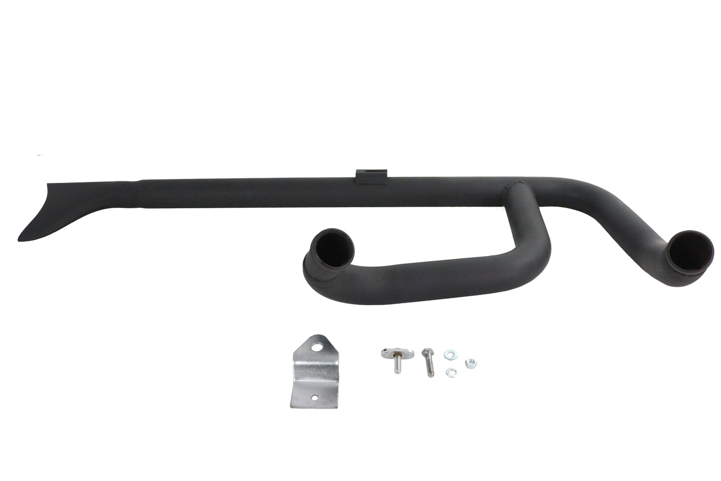 HARLEY Wyatt Gatling 2:1 Fishtail Auspuffkrümmer Schwarz Passend für 1985-2003 XL,
