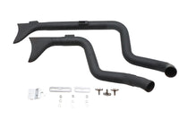 HARLEY XL Staggered Fishtail Auspuffanlage Schwarz Passend für 1986-2004 XL,