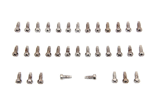 HARLEY Rocker Arm Cover Screw Kit Chrome fits 1941-1947 FL,   1939-1940 EL,