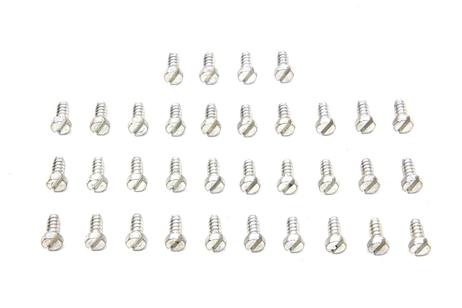 HARLEY Rocker Arm Cover Screw Kit Cadmium fits 1941-1947 FL,   1939-1940 EL,