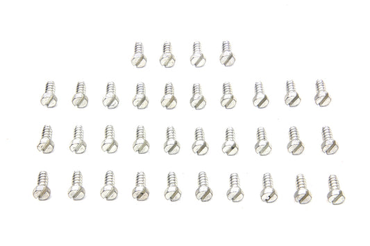 HARLEY Rocker Arm Cover Screw Kit Cadmium fits 1941-1947 FL,   1939-1940 EL,