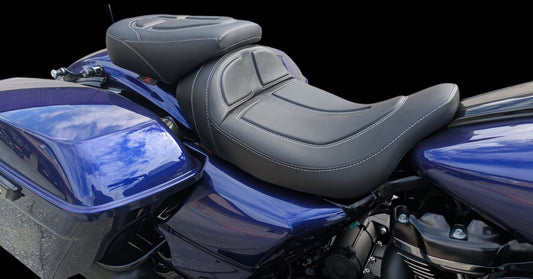 Harley Touring GEL Seat for CVO Road Street Electra Glide Bagger wide seat 2009-2024