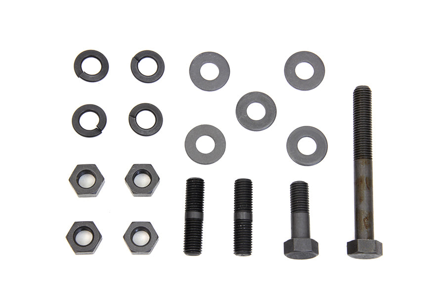 HARLEY Gas Tank Mounting Kit Parkerized Fits 1973-1975 FL,   1971-1987 FX,