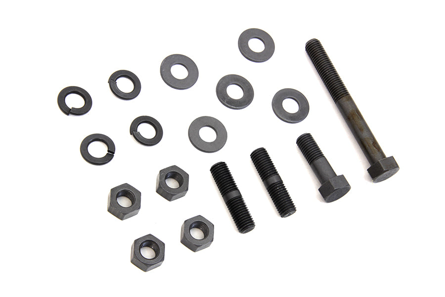 HARLEY Gas Tank Mounting Kit Parkerized Fits 1973-1975 FL,   1971-1972 FX,
