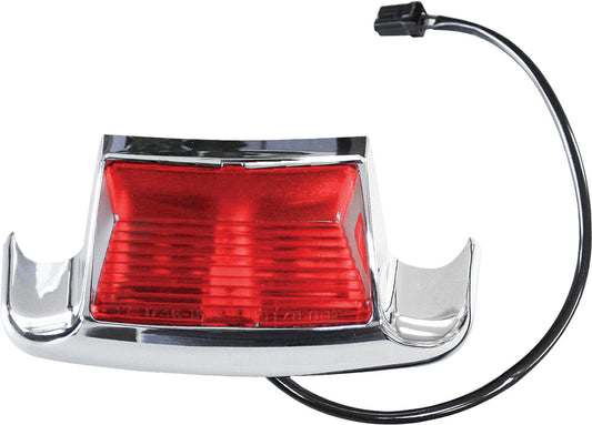 HARLEY HARDDRIVE REAR FENDER TIP LIGHT RED LENS  F51-0642R