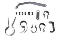 HARLEY Parkerized Servi-Car Clamp Set fits 1950-1973 G,