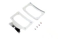 HARLEY Gebogenes Nummernschild mit Rahmen Chrom Passend für 2010-2023 FLHRXS, 2010-2023 FLHX, 2010-2023 F