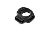 HARLEY Deco Mirror Clamp Black fits 0-  Custom, application for use on 1 handlebars"
