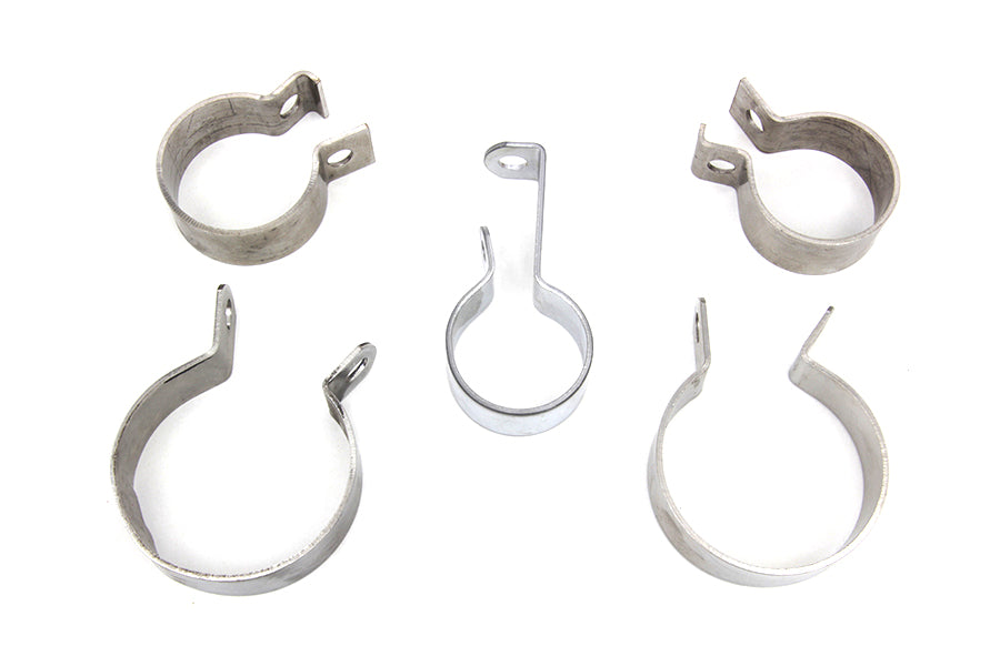 HARLEY Auspuffschellen-Kit passend für 1957-1970 XLH,