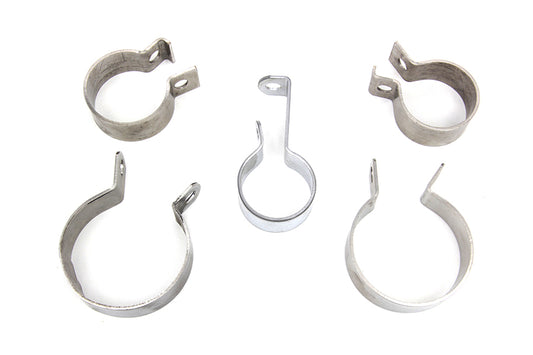 HARLEY Auspuffschellen-Kit passend für 1957-1970 XLH,