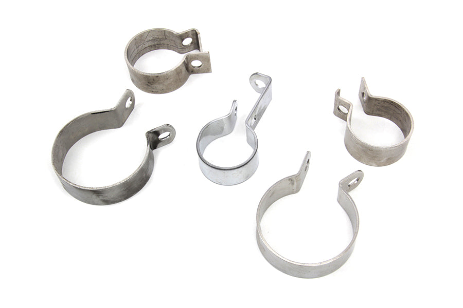 HARLEY Auspuffschellen-Kit passend für 1957-1970 XLH,