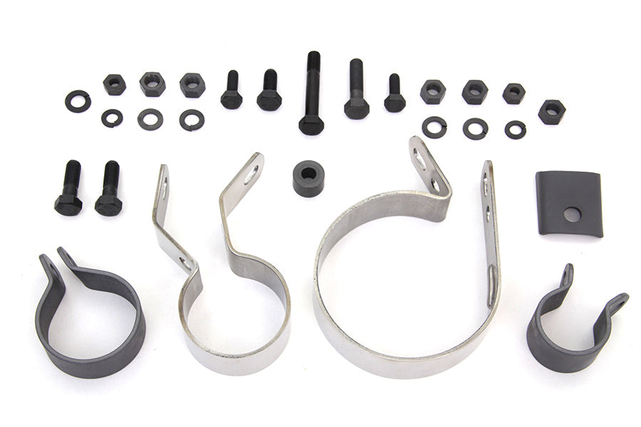 HARLEY Auspuffschellen-Kit Passend für 1941-1957 FL, 1941-1952 EL,