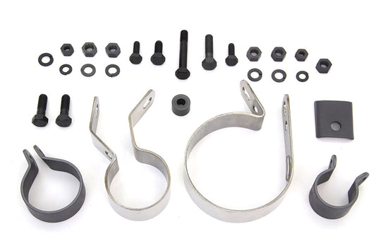 HARLEY Auspuffschellen-Kit Passend für 1941-1957 FL, 1941-1952 EL,