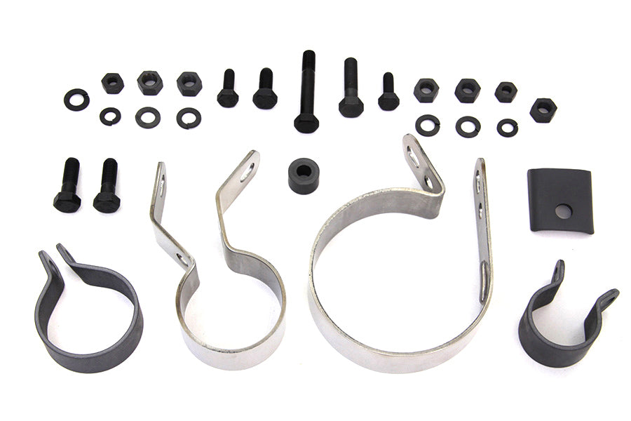 HARLEY Auspuffschellen-Kit Passend für 1941-1957 FL, 1941-1952 EL,