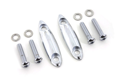 HARLEY Chrom Blinker Abdeckplatten Passend für 1998-2013 FLTR, 1998-2013 FLTRX,