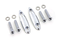 HARLEY Chrom Blinker Abdeckplatten Passend für 1998-2013 FLTR, 1998-2013 FLTRX,