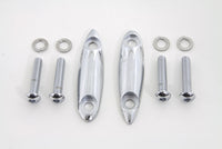 HARLEY Chrom Blinker Abdeckplatten Passend für 1998-2013 FLTR, 1998-2013 FLTRX,