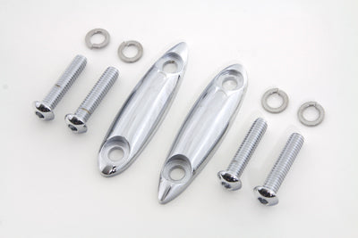 HARLEY Chrom Blinker Abdeckplatten Passend für 1998-2013 FLTR, 1998-2013 FLTRX,