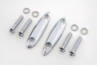 HARLEY Chrom Blinker Abdeckplatten Passend für 1998-2013 FLTR, 1998-2013 FLTRX,