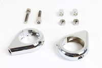 HARLEY Chrom Blinker Klemmensatz 39mm Gabeln Passt 0- Custom, Anwendung für 39mm Gabeln