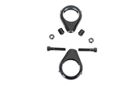 HARLEY Schwarzes Blinkerhalterungs-Kit 41mm Gabeln Passend für 0- Custom, Anwendung für 41mm Gabeln