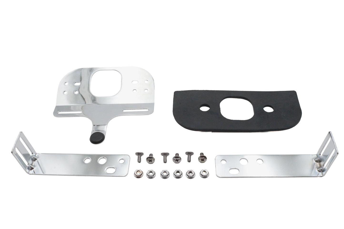 HARLEY Rücklicht verstellbarer Halter Chrom Passt 0-  Custom, Anwendung