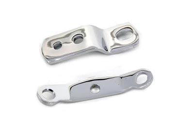HARLEY Chrom Motorhalterung oben 2-teiliges Set passend für XL Modelle von 1957-1976,