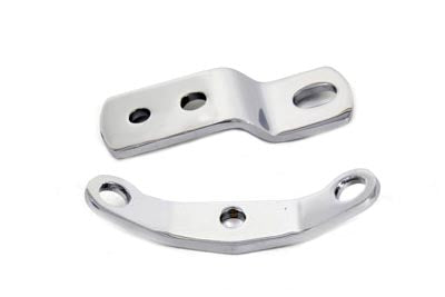 HARLEY Chrom Motorhalterung oben 2-teiliges Set passend für XL Modelle von 1957-1976,