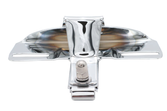 HARLEY Nummernschildrahmen Halterung Chrom Passend für 1973-1984 FX, 1982-1994 FXR, 1982-1994 FXR, 199