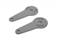 HARLEY Chrom Blinkerhalter flache Ausführung passend für 1963-1984 FL,