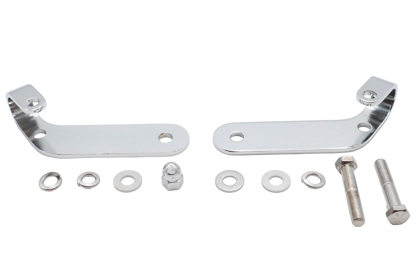 HARLEY Chrom Universal Zusatzscheinwerfer Haltersatz Passt 0-  Custom, Anwendung
