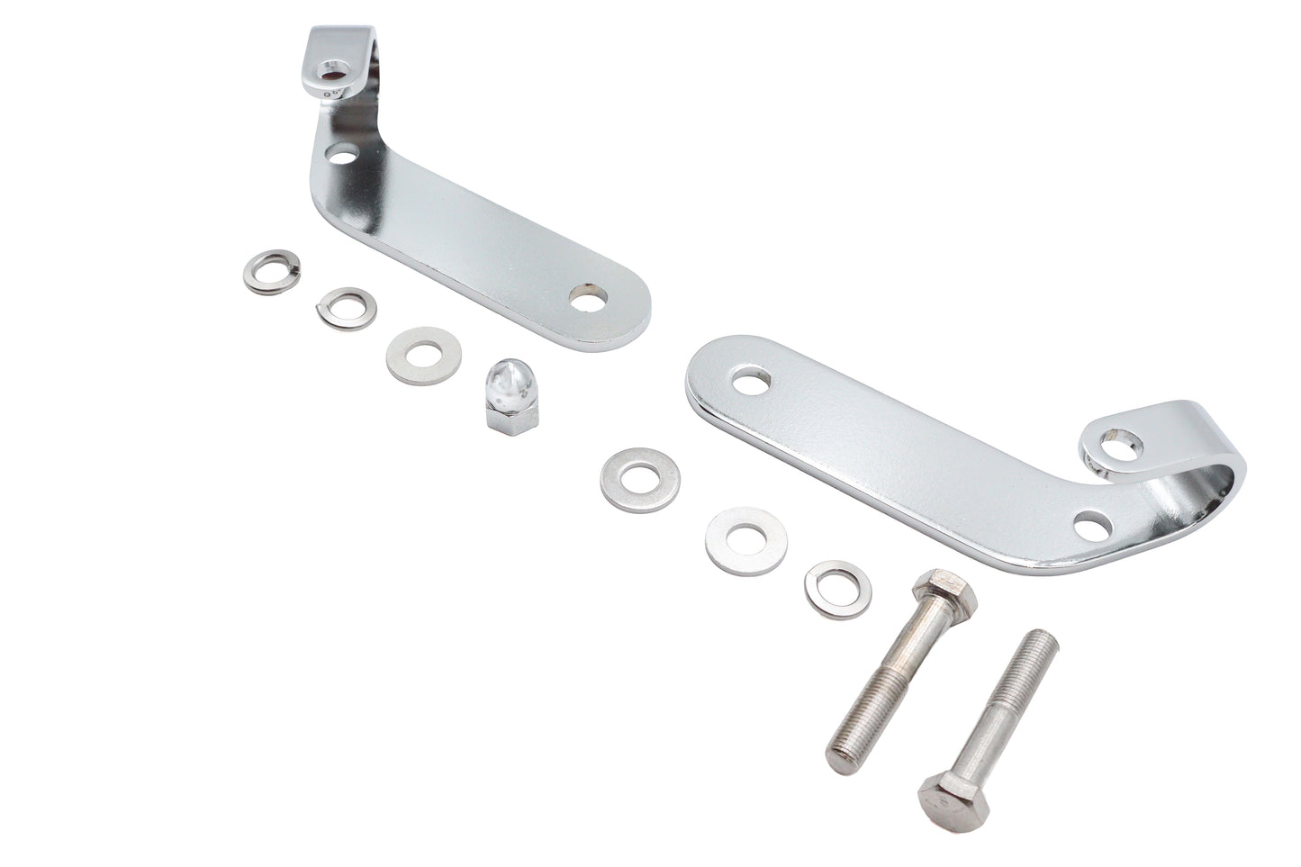 HARLEY Chrom Universal Zusatzscheinwerfer Haltersatz Passt 0-  Custom, Anwendung