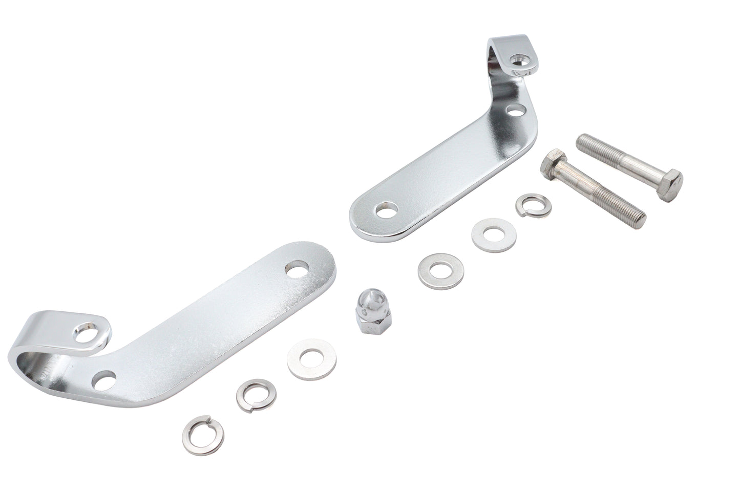 HARLEY Chrom Universal Zusatzscheinwerfer Haltersatz Passt 0-  Custom, Anwendung