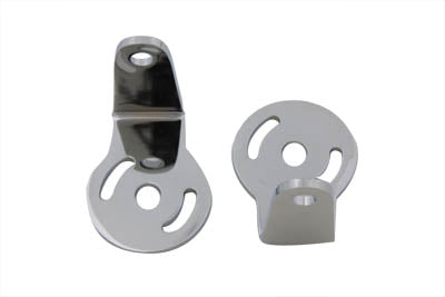 HARLEY Chrom Blinkerhalterung 90°-Typ passend für FL Modelle von 1963-1984,