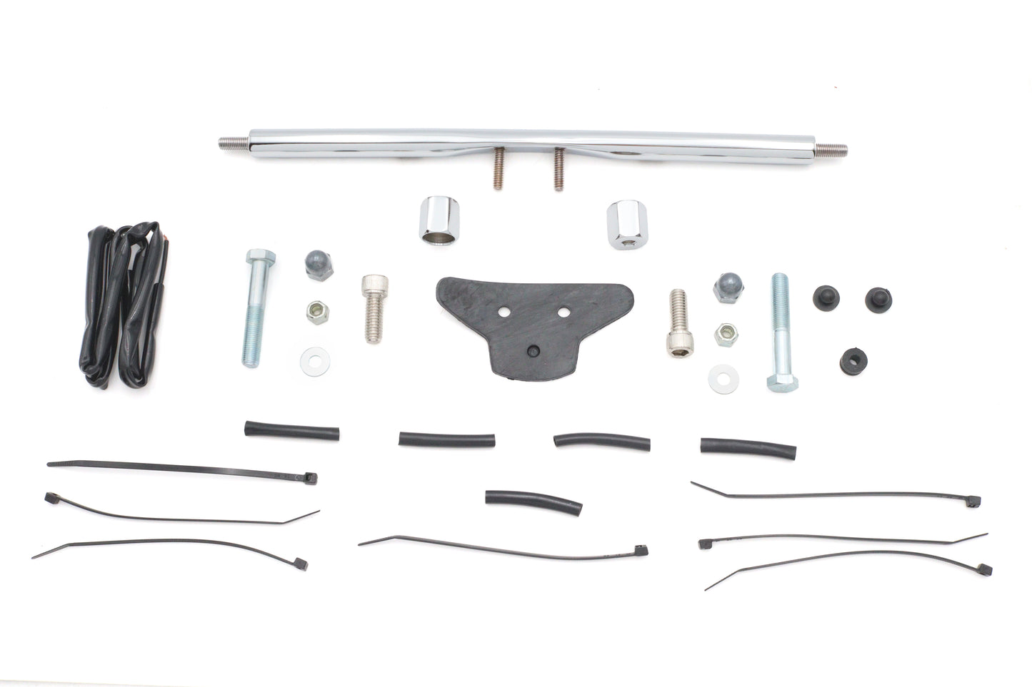 Harley Chrom 12 Zoll Low Boyz Blinkerleiste Set passend für 1974-1984 FL, 1986-UP FLST, 1973-1984 FX