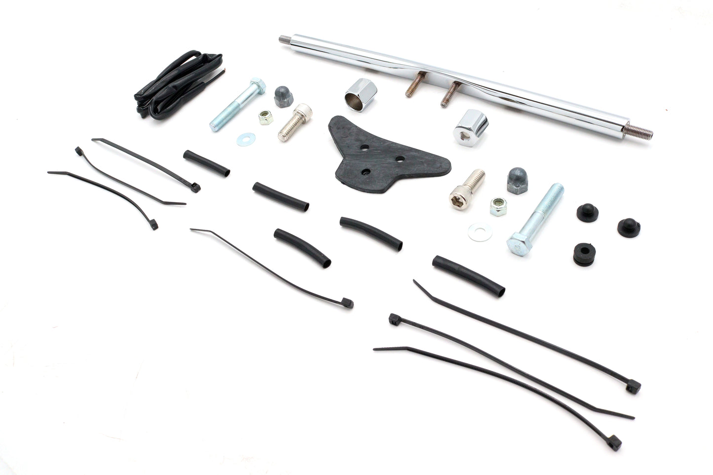 Harley Chrom 12 Zoll Low Boyz Blinkerleiste Set passend für 1974-1984 FL, 1986-UP FLST, 1973-1984 FX