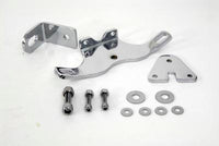 HARLEY Verchromter, zweiteiliger Hochleistungs-Motorhalterungssatz Passend für 1984-1998 FXST, 1986-1998 FLST,