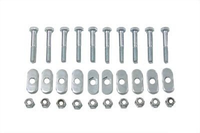 HARLEY T-Bolt Set Passend 0-  Ersatz, Anwendung für Schalldämpferrohre mit Kanalbefestigung