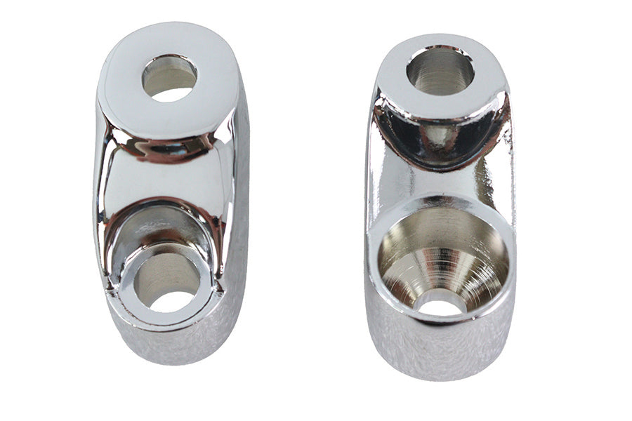 HARLEY Blinkerhalterung 39mm Gabel Chrom Passend für 1987-1992 XL, 1987-1992 FXR, 1991-1992 FXD,