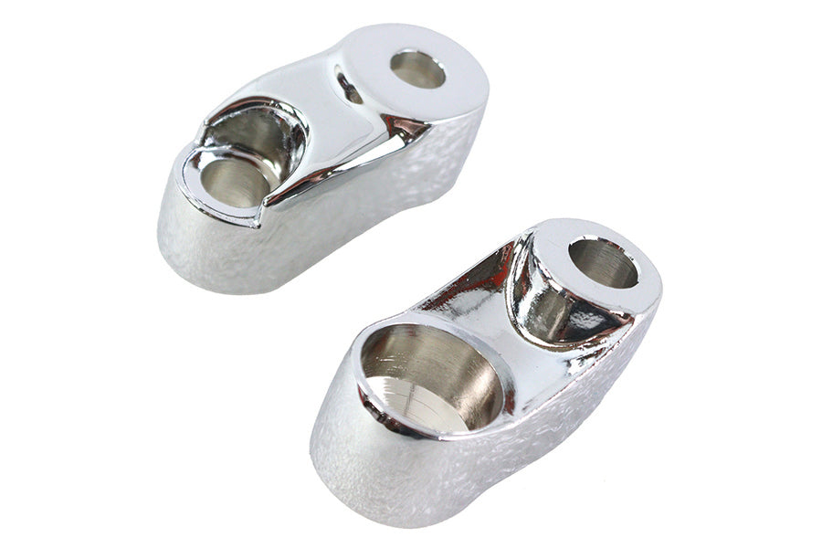 HARLEY Blinkerhalterung 39mm Gabel Chrom Passend für 1987-1992 XL, 1987-1992 FXR, 1991-1992 FXD,