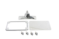 HARLEY Kennzeichenrahmen Halterungskit Chrom Passend für 1973-1984 FX, 1982-1994 FXR, 1982-1994 FXR,