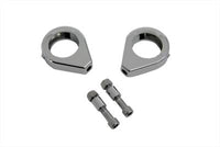 HARLEY Chrom Blinker Klemmensatz 39mm Gabeln Passt 0- Custom, Anwendung 0- Custom, Anwendung